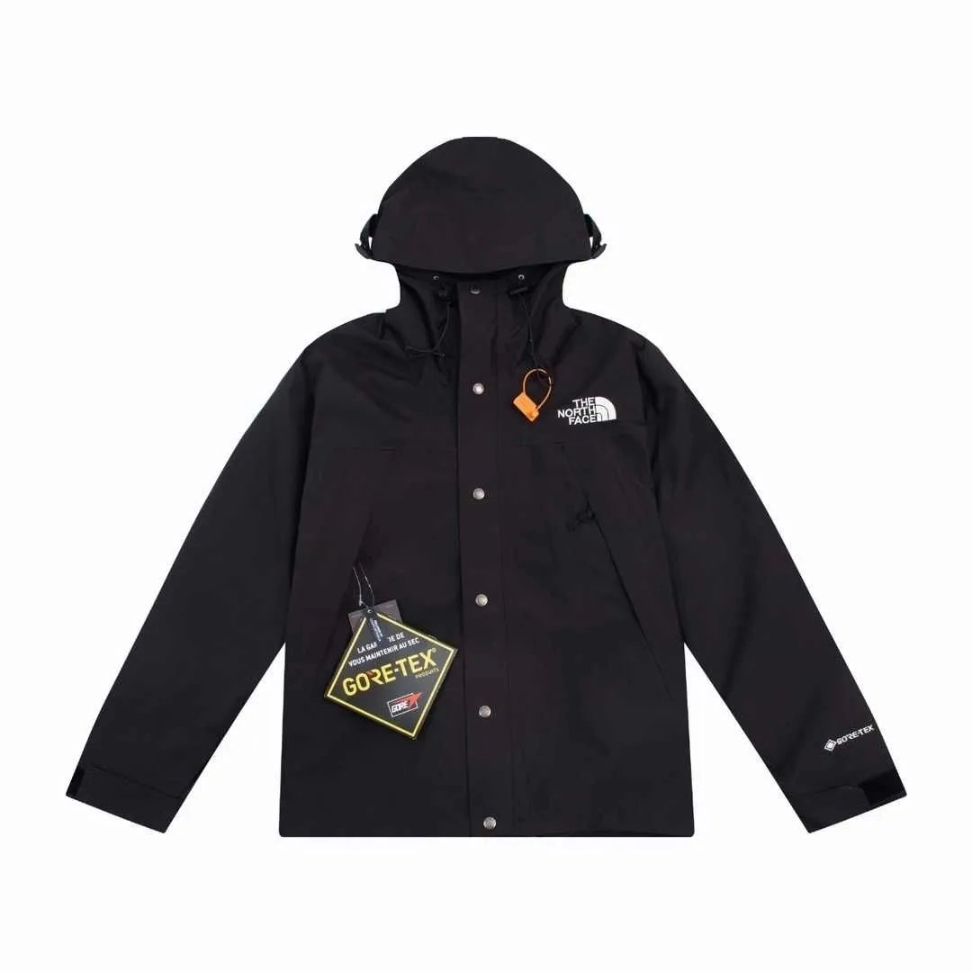 The North Face Mountain Light Gore-Tex Black Hooded Jacket