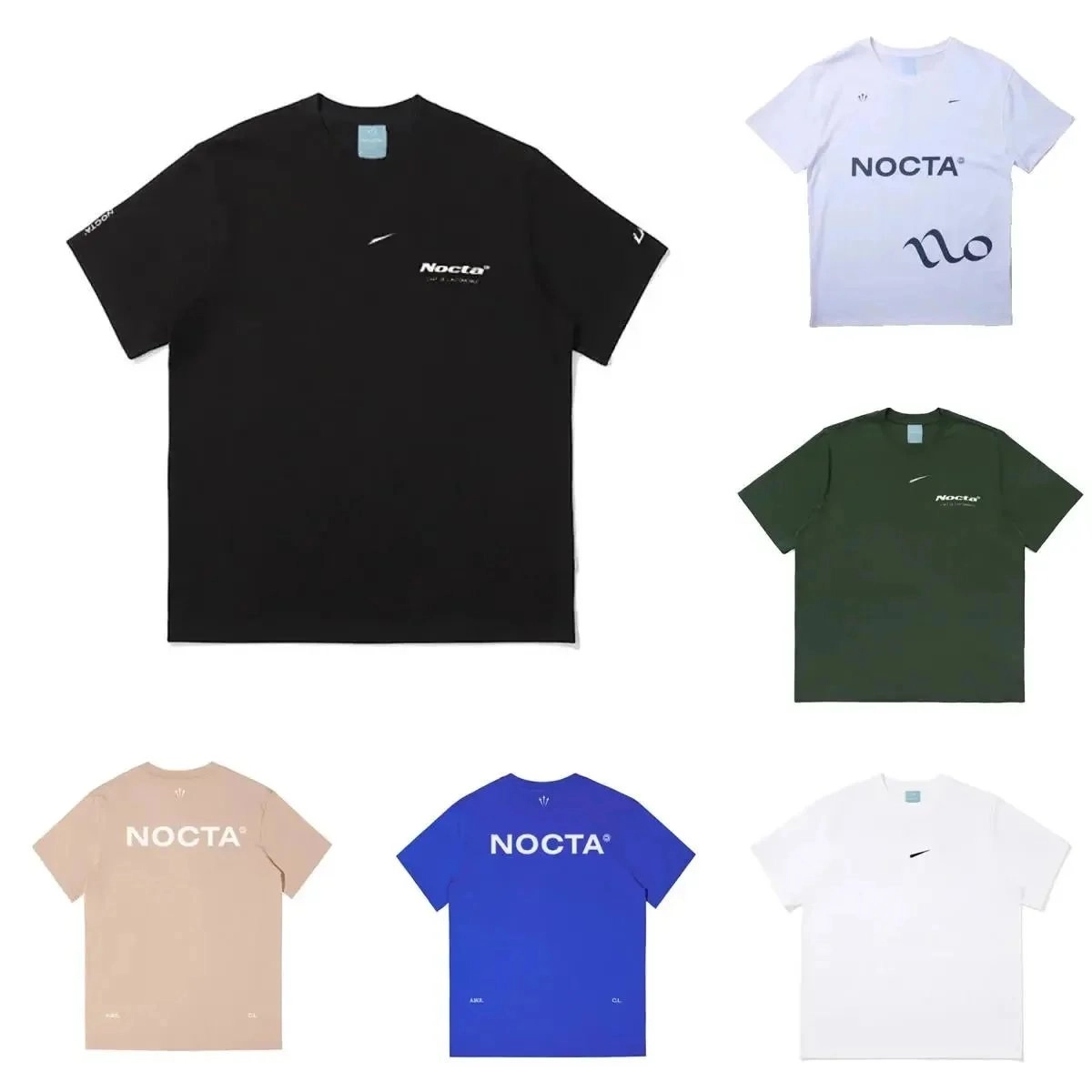 NOCTA x Nike Black Graphic T-Shirt with Sleeve Logo