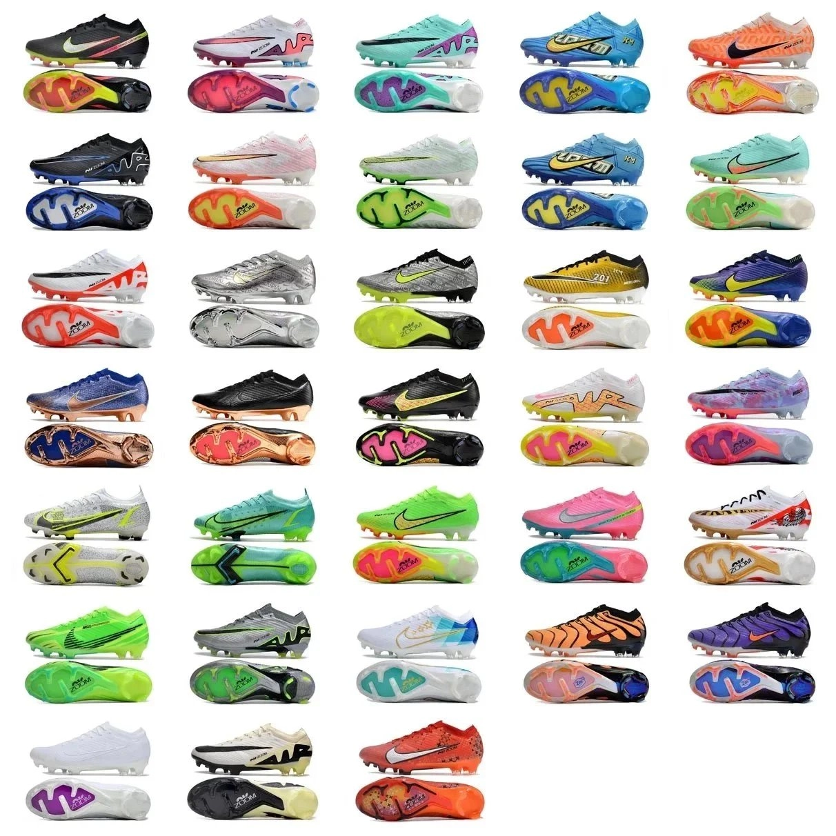 Nike Mercurial Superfly IX FG Soccer Cleats - Volt Green Neon