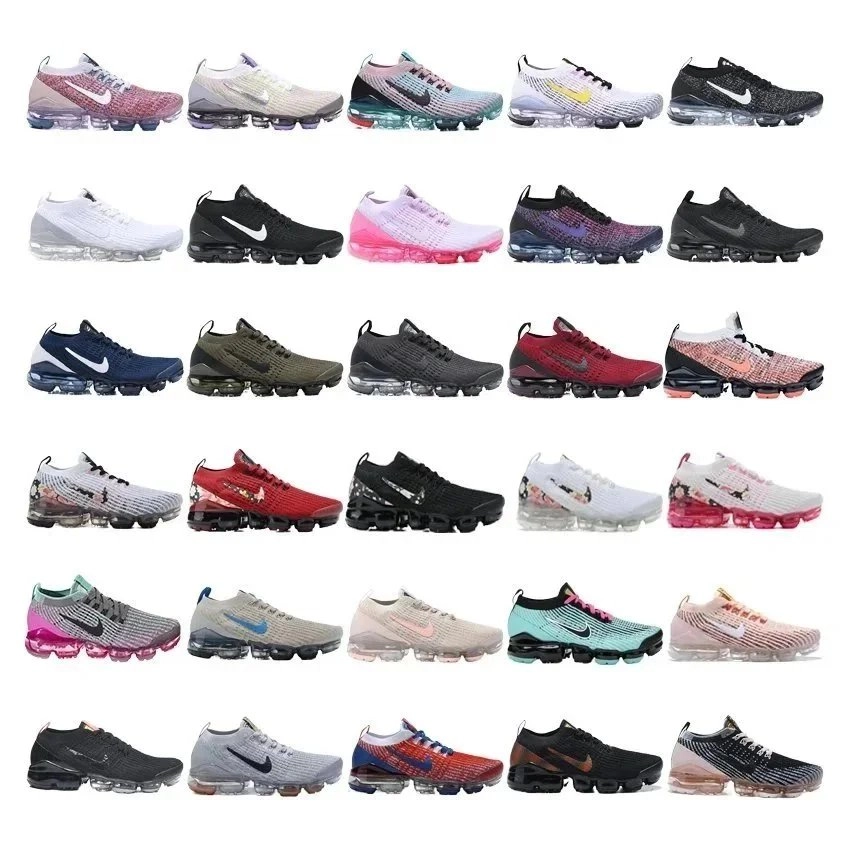 Nike Air VaporMax Flyknit 3 Women's Running Shoes - Multicolor