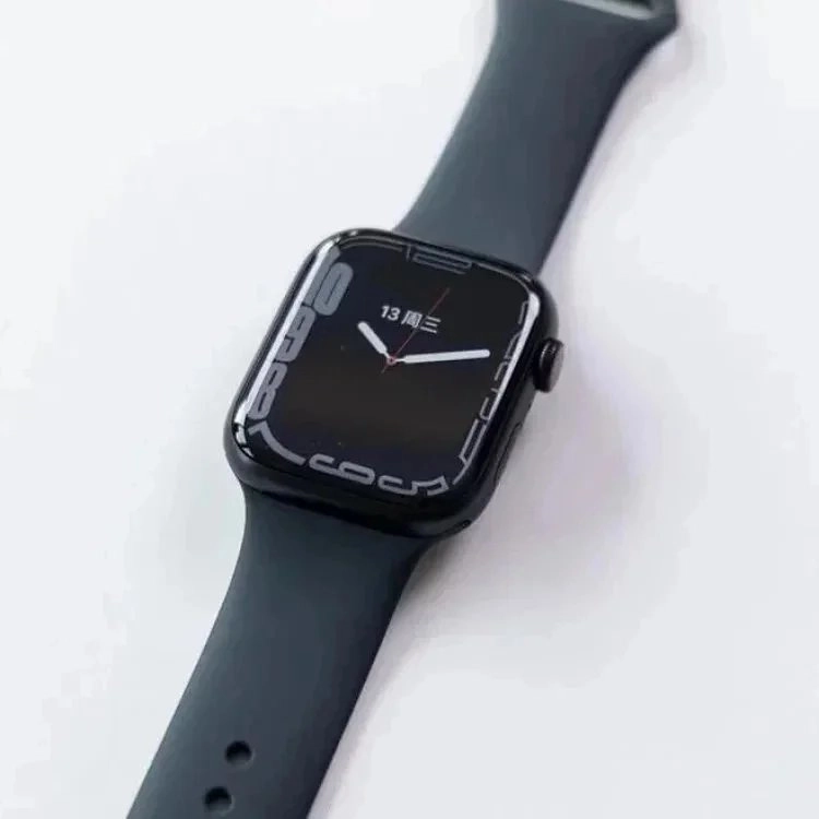 Apple Watch Series 7 Midnight Aluminum with Black Sport Band