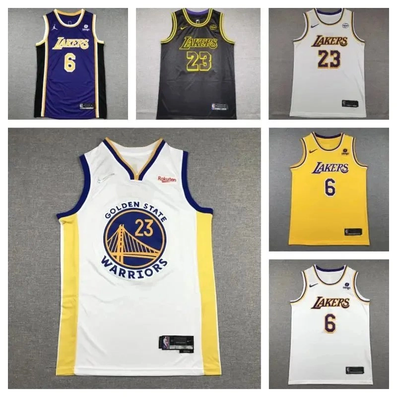 Nike NBA Golden State Warriors 23 Stephen Curry White-Yellow Jersey