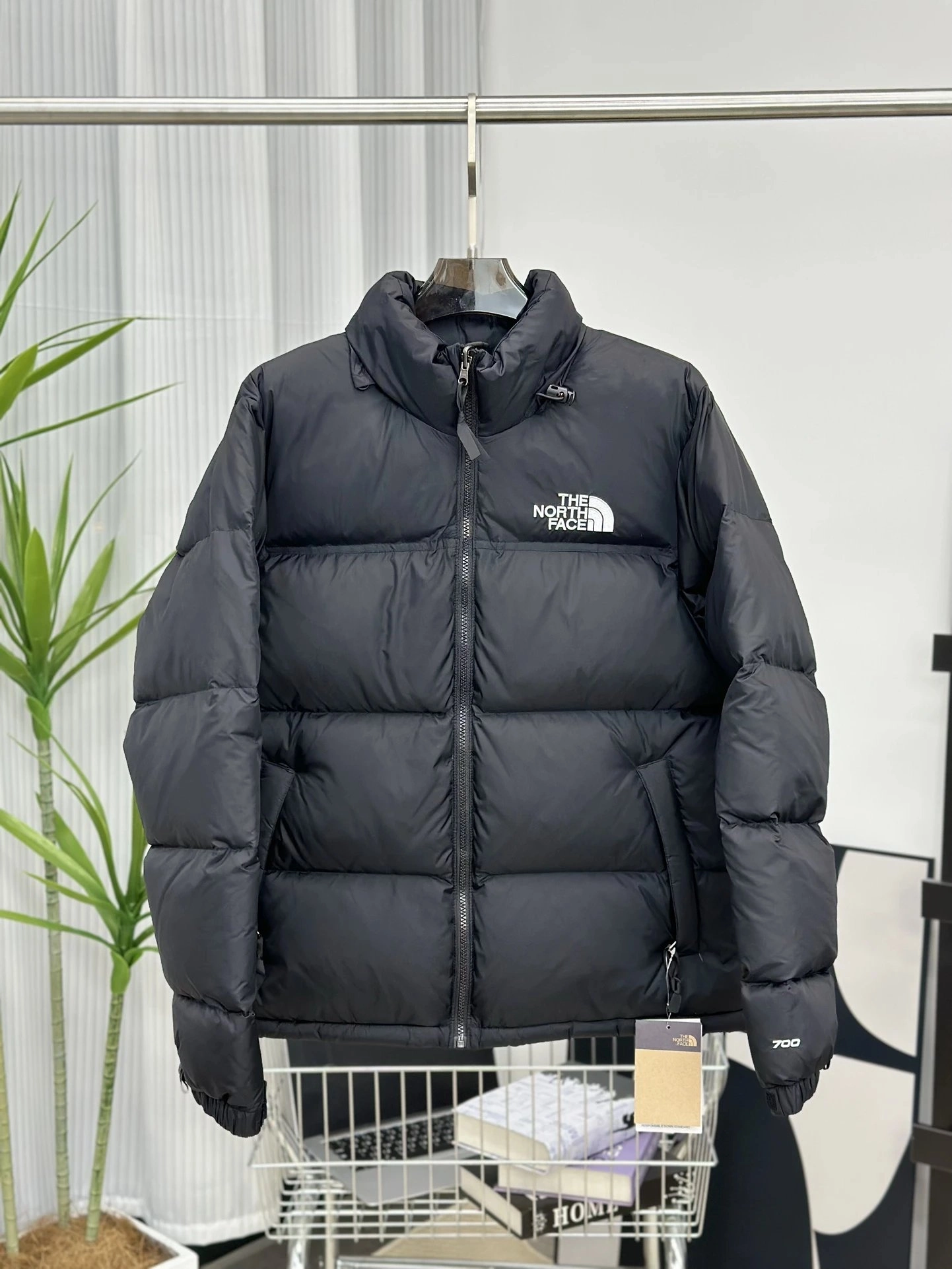The North Face Nuptse 700-Fill Down Puffer Jacket - Black