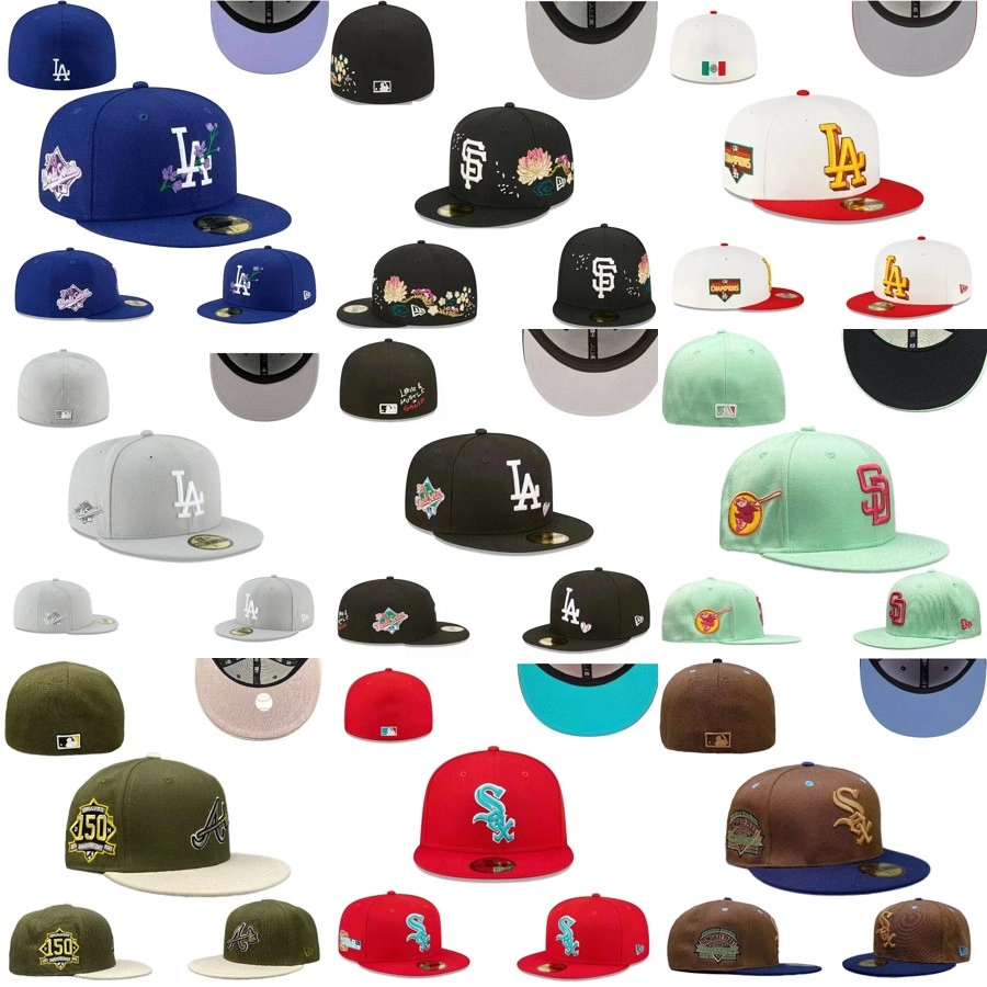 New Era 59FIFTY MLB Los Angeles Dodgers Royal Blue Floral Patch Cap