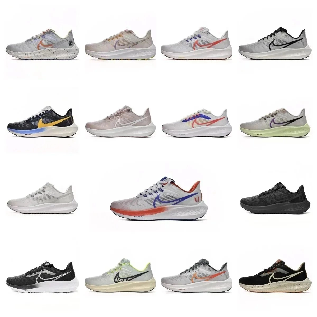Nike ZoomX Invincible Run 3 - Gray Orange Speckle Running Shoe