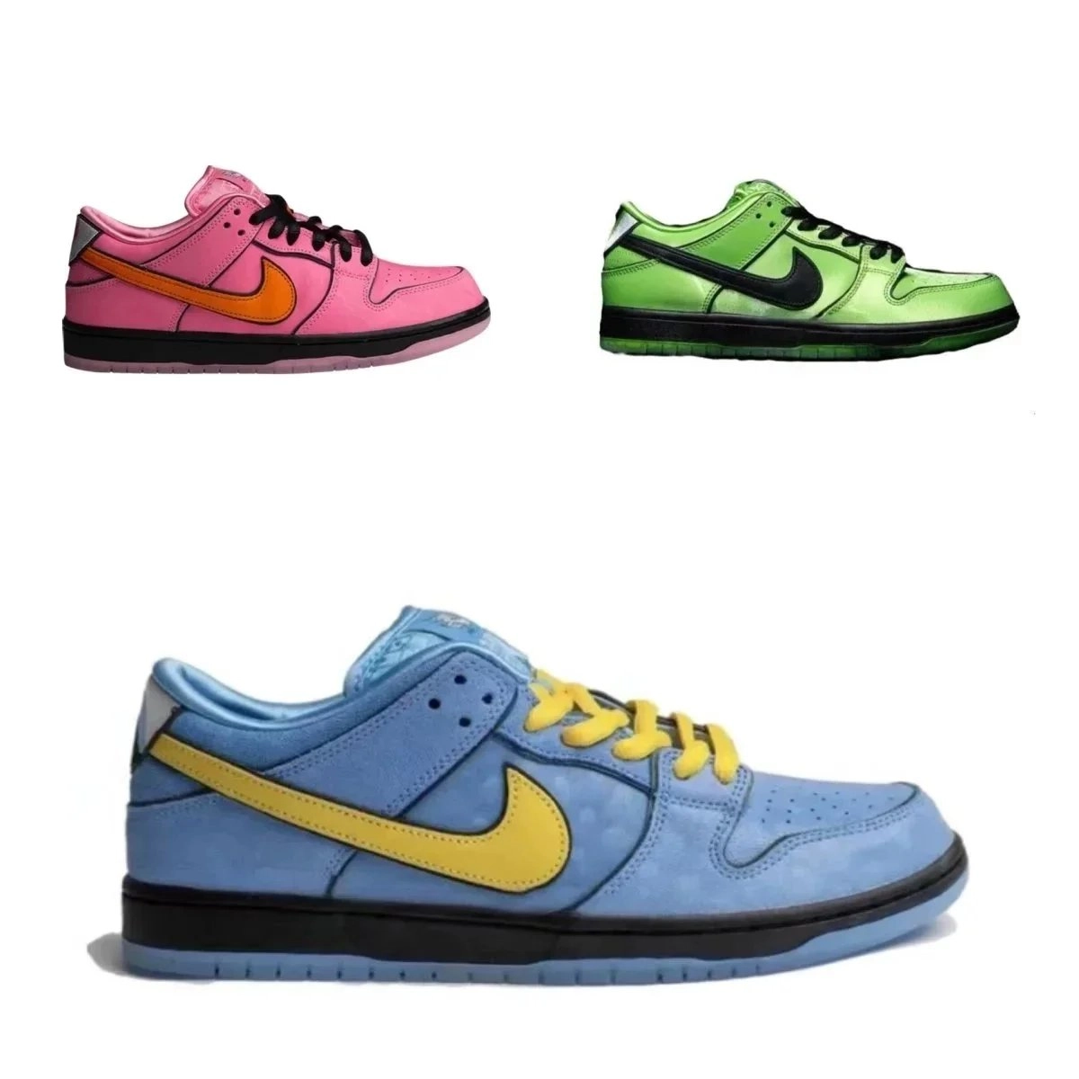 Nike SB Dunk Low Premium Colorblock Pink Orange