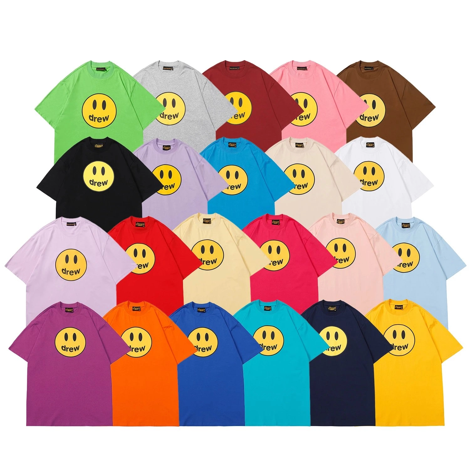 Drew House Smiley Face Logo T-Shirt - Multiple Colors