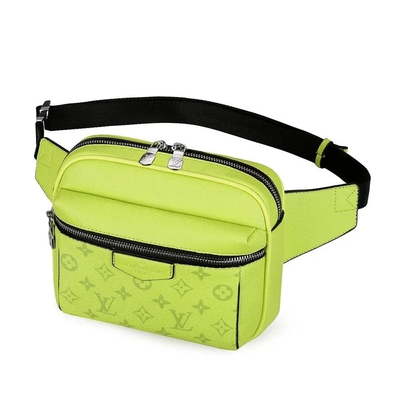 Louis Vuitton Neon Lime Monogram Bumbag with Adjustable Strap