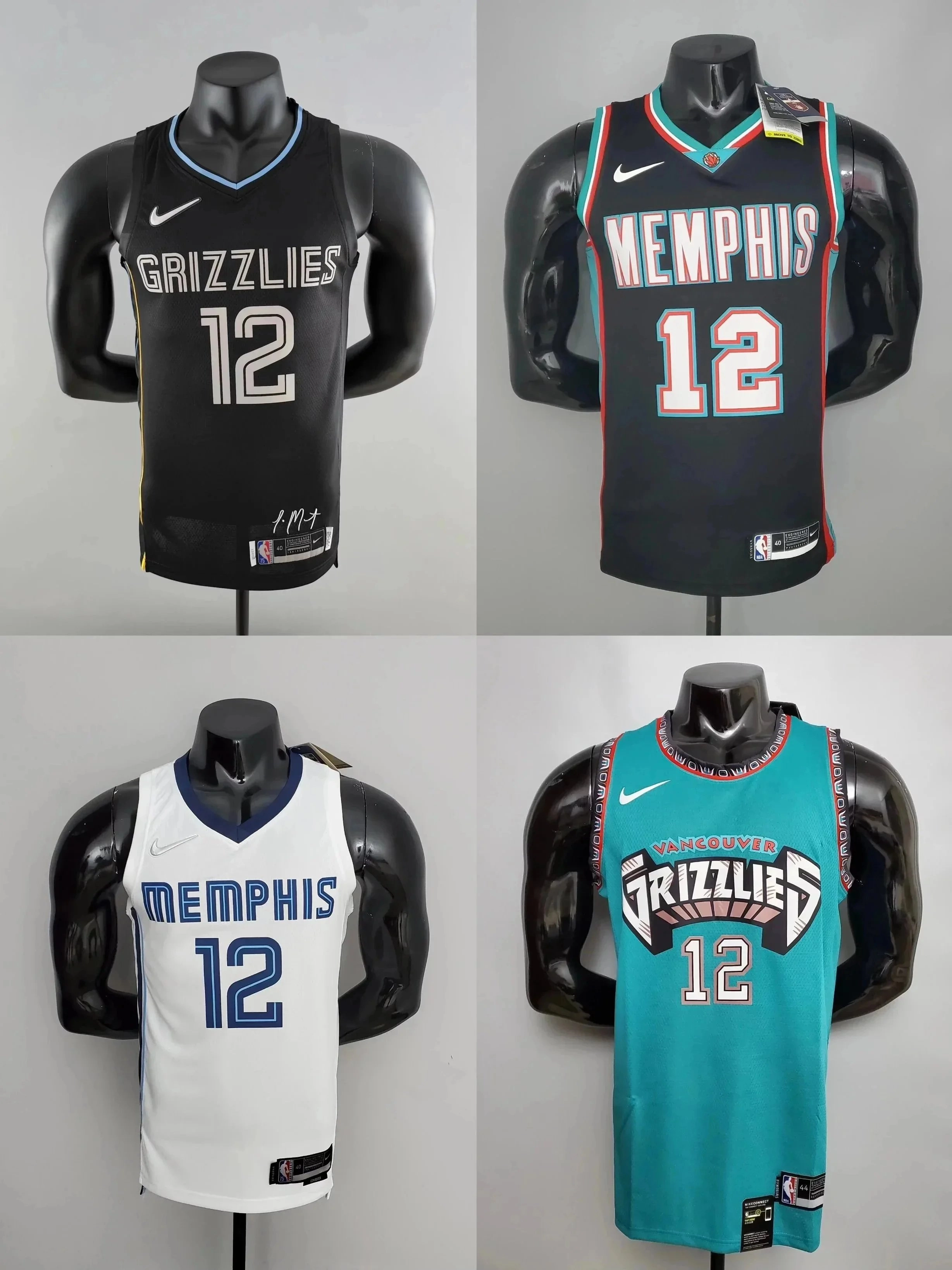 Nike Memphis Grizzlies Ja Morant #12 City Edition Jersey