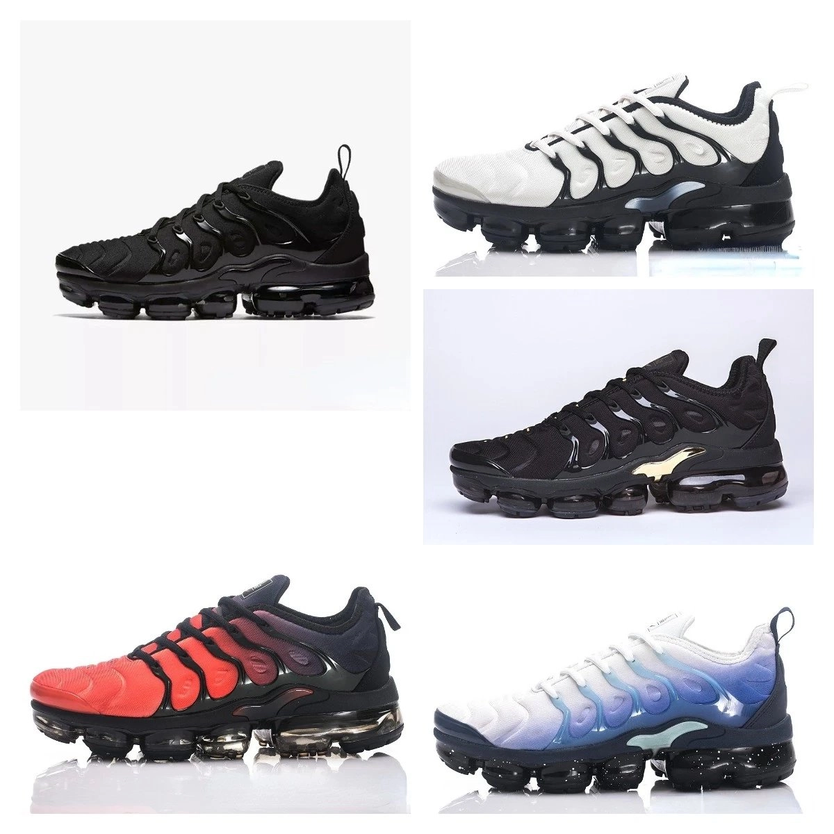 Nike Air VaporMax Plus Black Triple Black Full Reflective