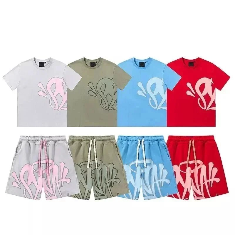 SoulWear Graffiti Logo T-Shirt and Shorts Set - Four Color Options