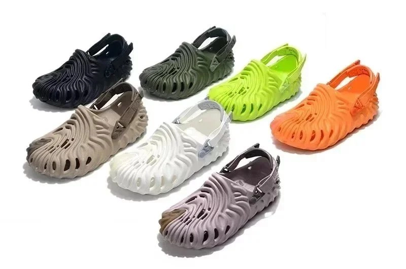 Crocs X KAWS Clog Wave Design Ventilated Foam Sandal
