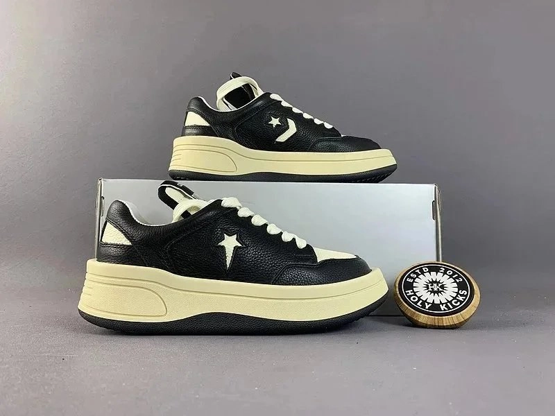 Converse Star Player Ox Platform Sneakers Black-Cream