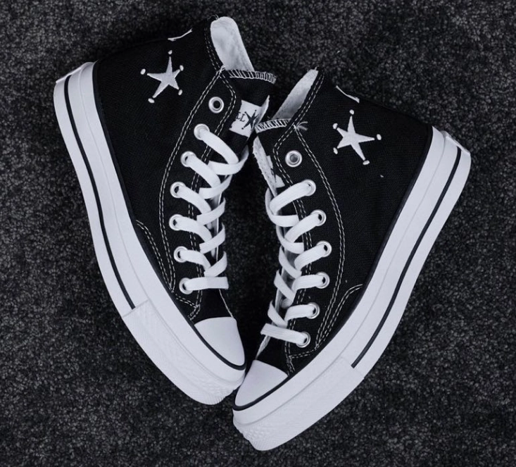Converse Chuck Taylor All Star High Top Black Star Embroidery