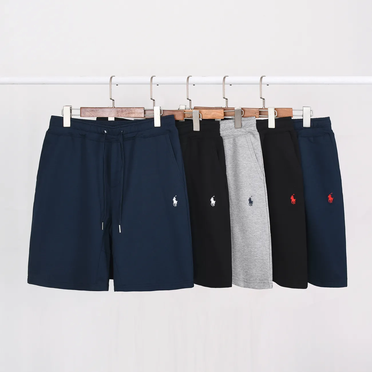Polo Ralph Lauren Classic Logo Embroidered Shorts - Navy