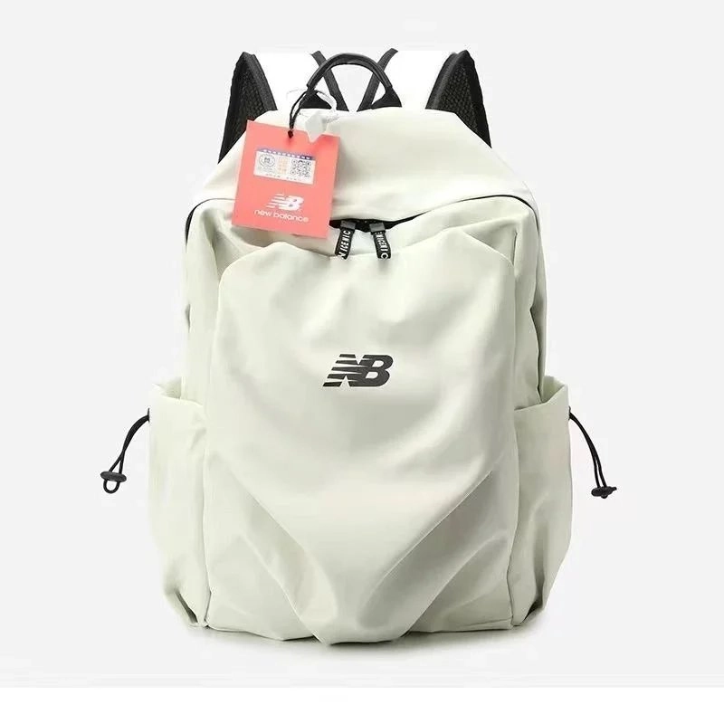 New Balance NB Logo Drawstring Backpack - Off-White