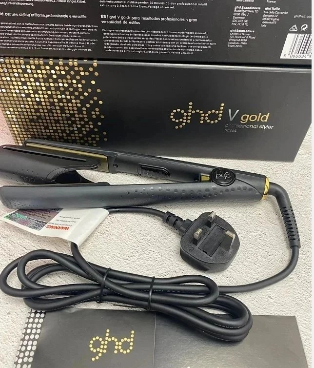 ghd V Gold Classic Professional Styler Black with Gold Accents