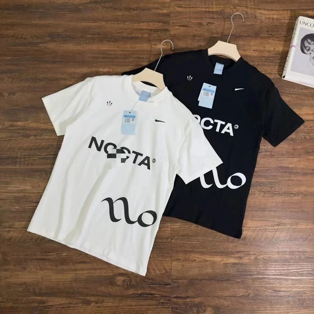 Nike NOCTA Graphic T-Shirt - White/Black Contrast Print