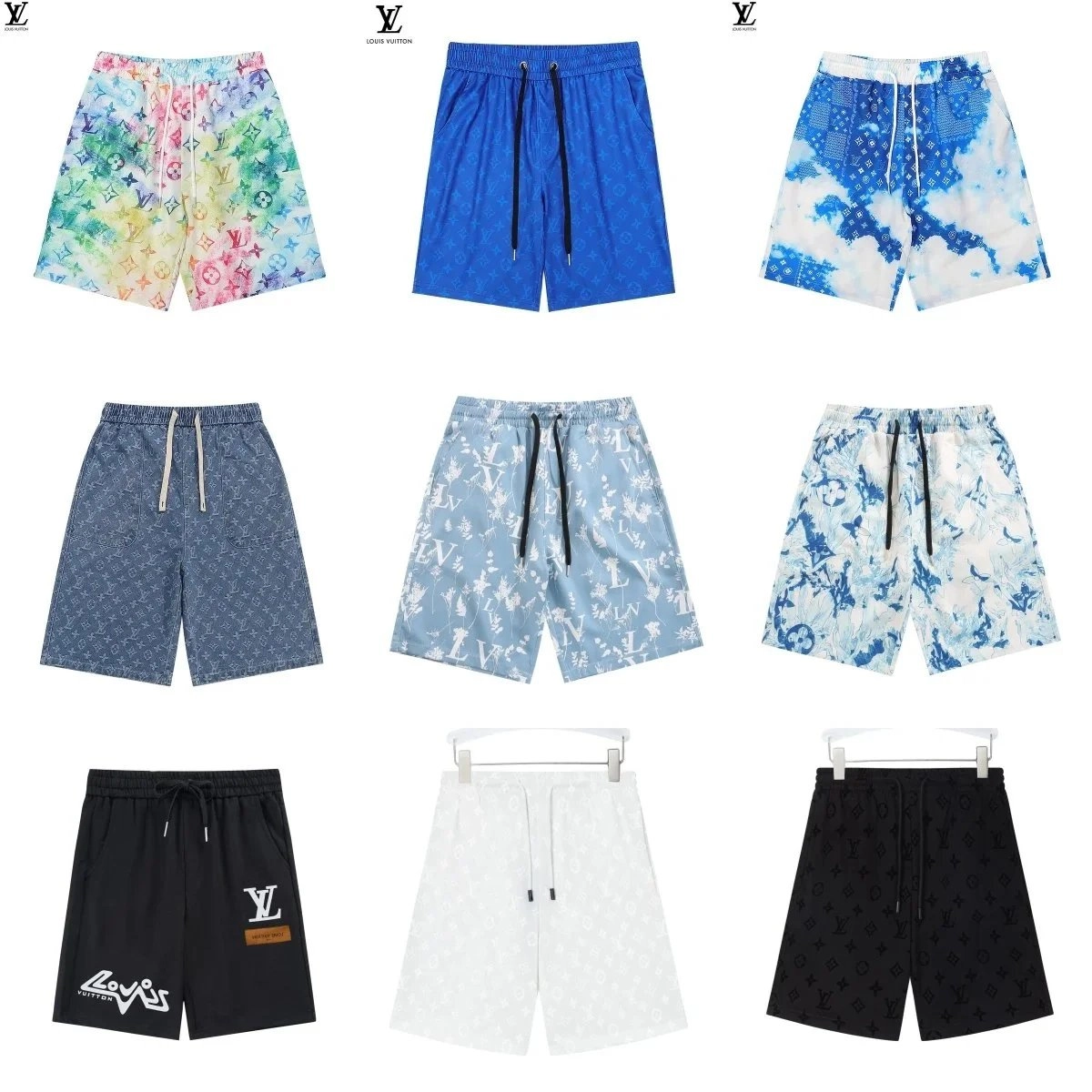 Louis Vuitton Monogram Tie-Dye Swim Shorts - Multicolor