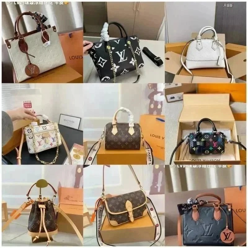 Louis Vuitton Monogram Canvas Speedy 25 Handbag with Leather Trim