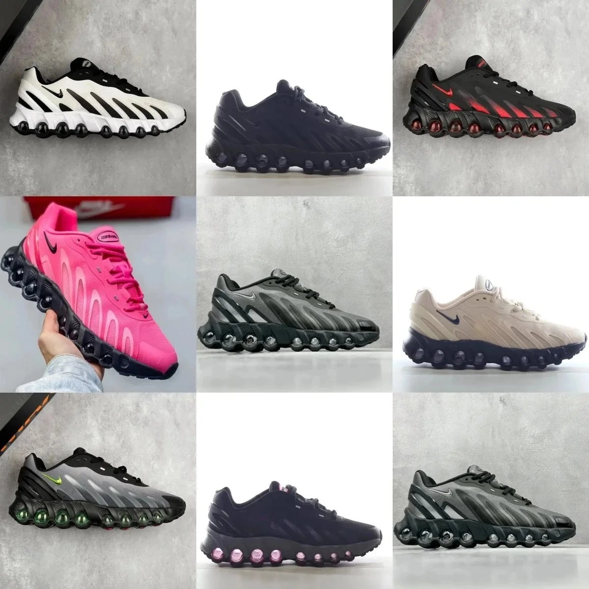 Nike Air Zoom Spiridon Cage 3 Bubble Sole Running Shoes