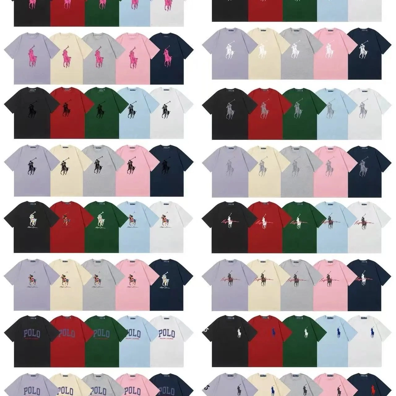 Polo Ralph Lauren Big Pony Logo T-Shirt Classic Fit Cotton