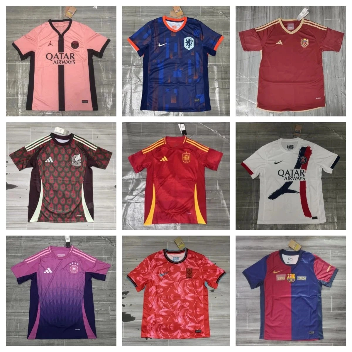 Nike Netherlands 2023 Away Jersey - Blue Geometric Pattern