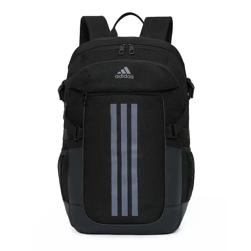 Adidas Black Performance Backpack with 3-Stripes Design