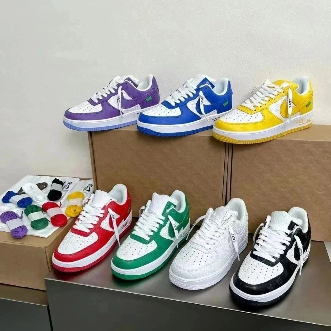 Nike Air Force 1 Off-White Collaboration Multi-Color Edition