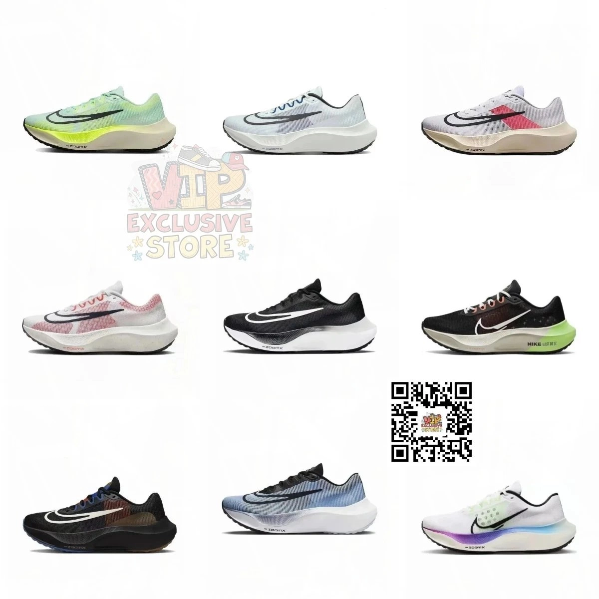 Nike ZoomX Streakfly Running Shoes - Volt Green Mesh Upper