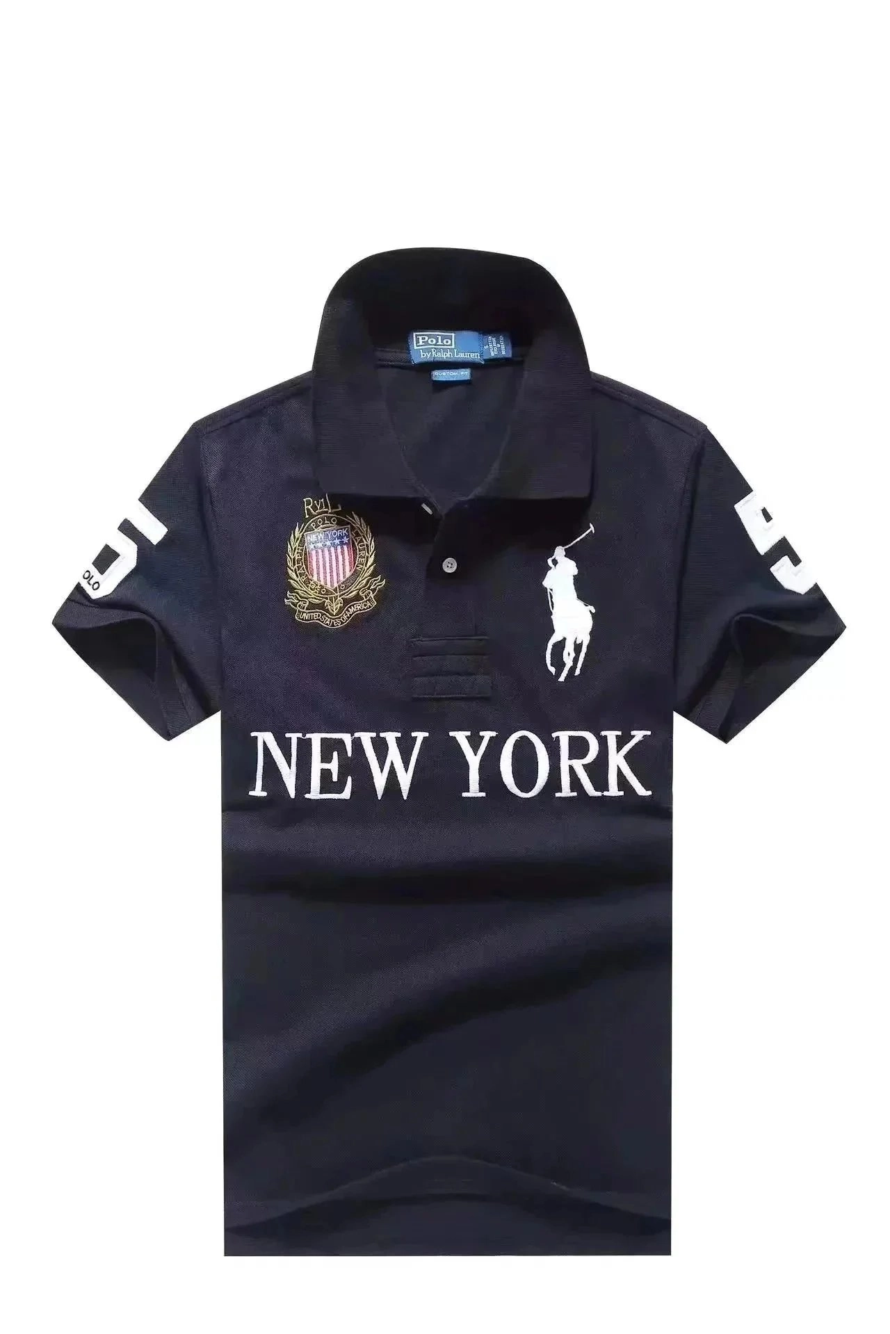 Polo Ralph Lauren New York Embroidered Polo Shirt Navy