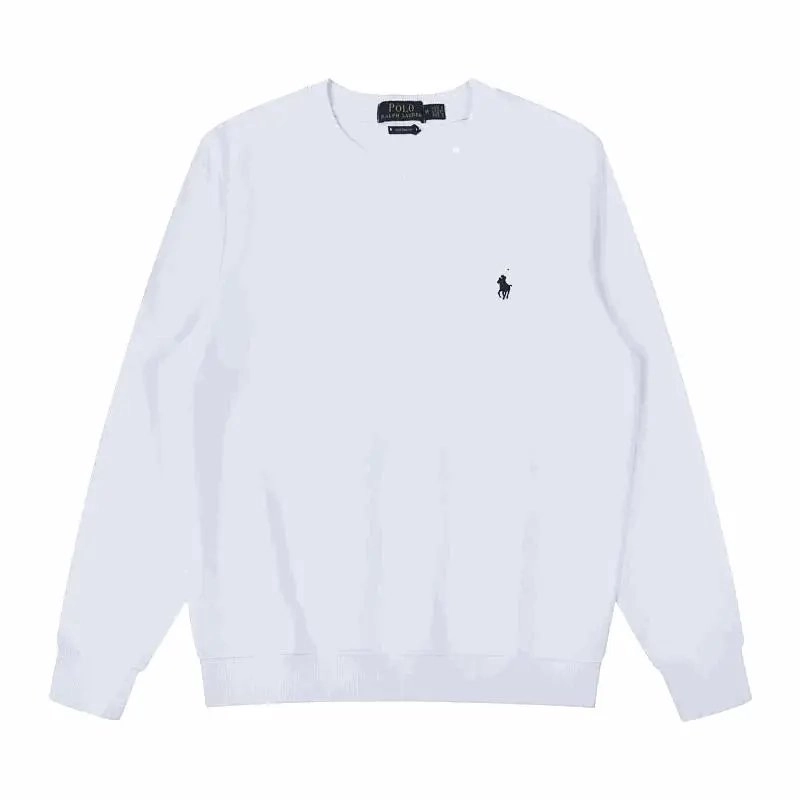 Polo Ralph Lauren Classic Fit Crewneck Sweatshirt - White