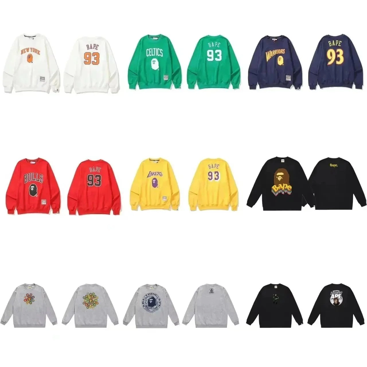 BAPE x NBA Team Sweatshirt Collection - Green Celtics Edition