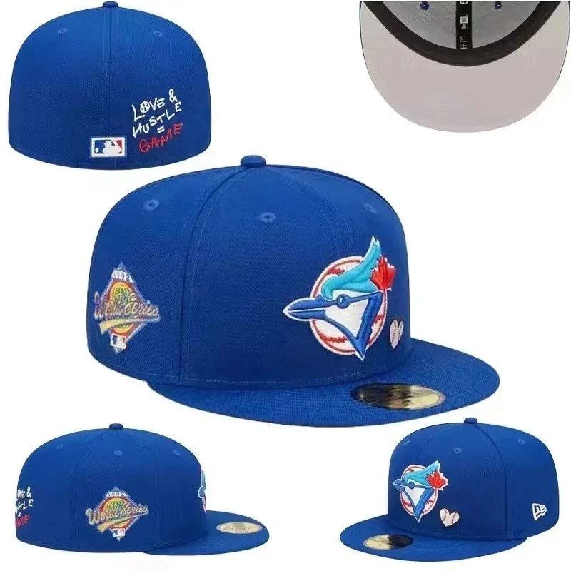 Toronto Blue Jays 59FIFTY Fitted Cap - Royal Blue with World Series Patch