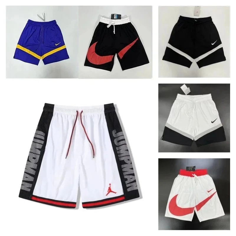 Nike Jordan Jumpman Basketball Shorts White-Black-Red