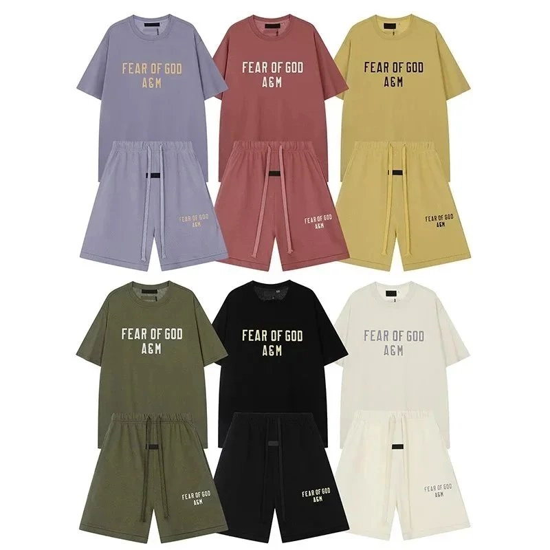 Fear of God Essentials AGM Logo T-Shirt and Shorts Set