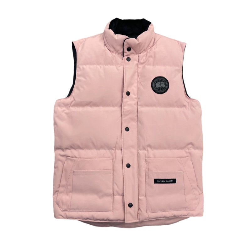 Canada Goose Puffer Vest - Pink with Pixel Logo Patch