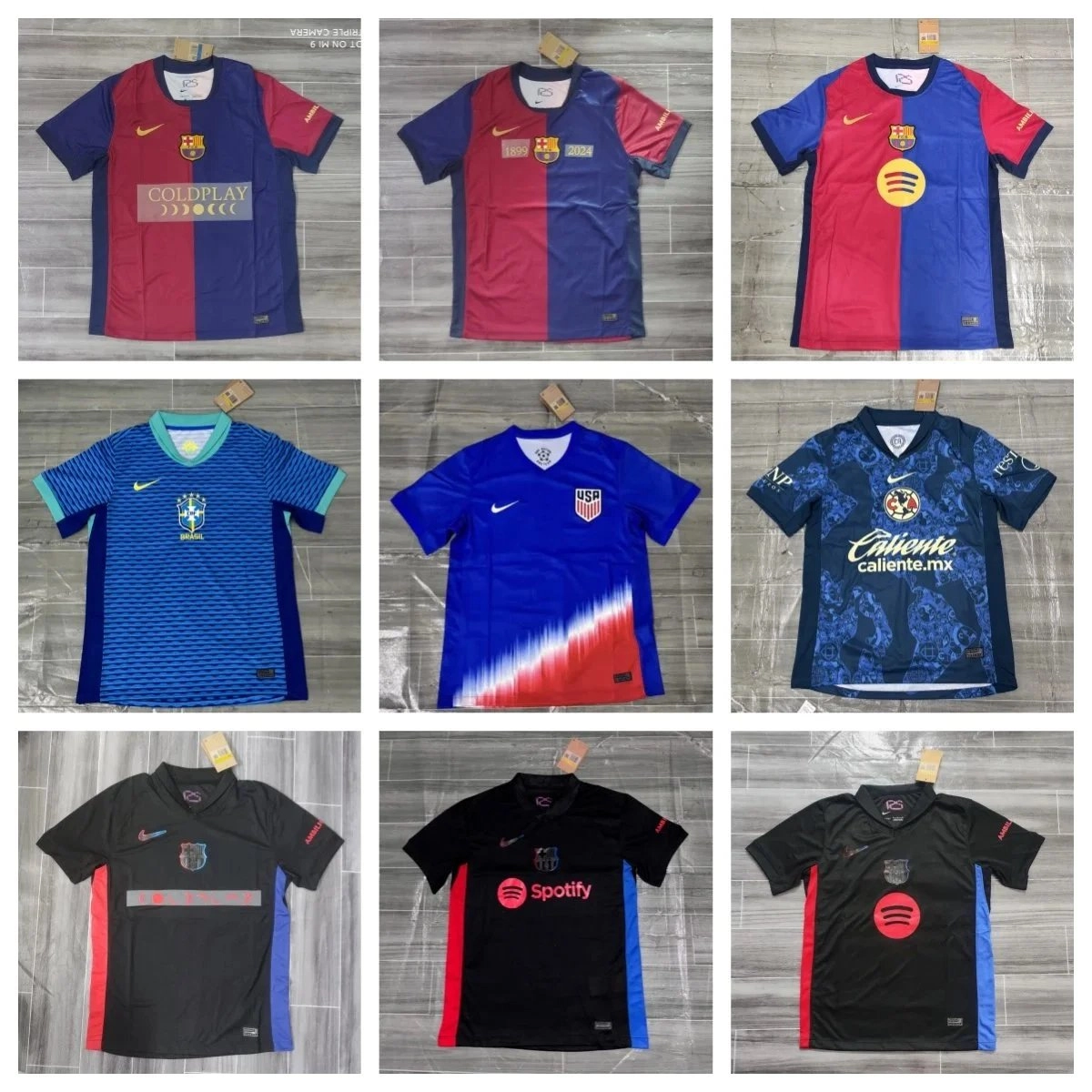 FC Barcelona 2023-24 Home Jersey Red-Blue Vertical Split