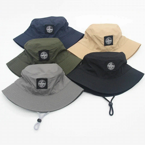 Stone Island Compass Logo Bucket Hat - Five Colors