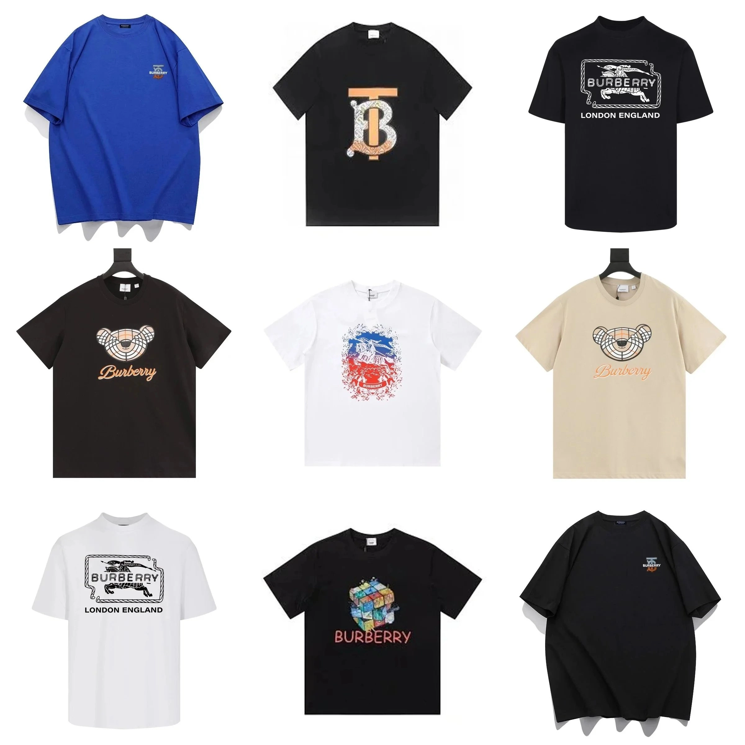 Burberry TB Monogram Graphic T-Shirt Black
