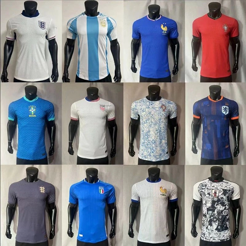 Argentina 2022 World Cup Home Jersey Blue-White Stripes
