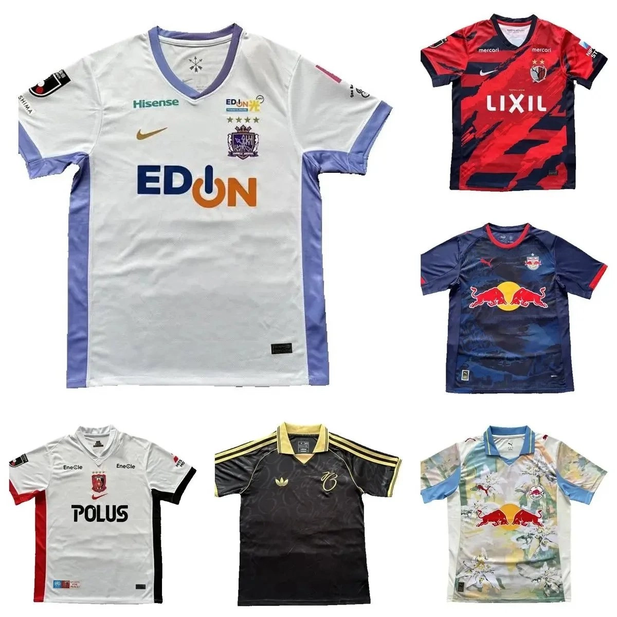 Hisense EDION Shimizu S-Pulse 2023 Home Jersey White-Lilac