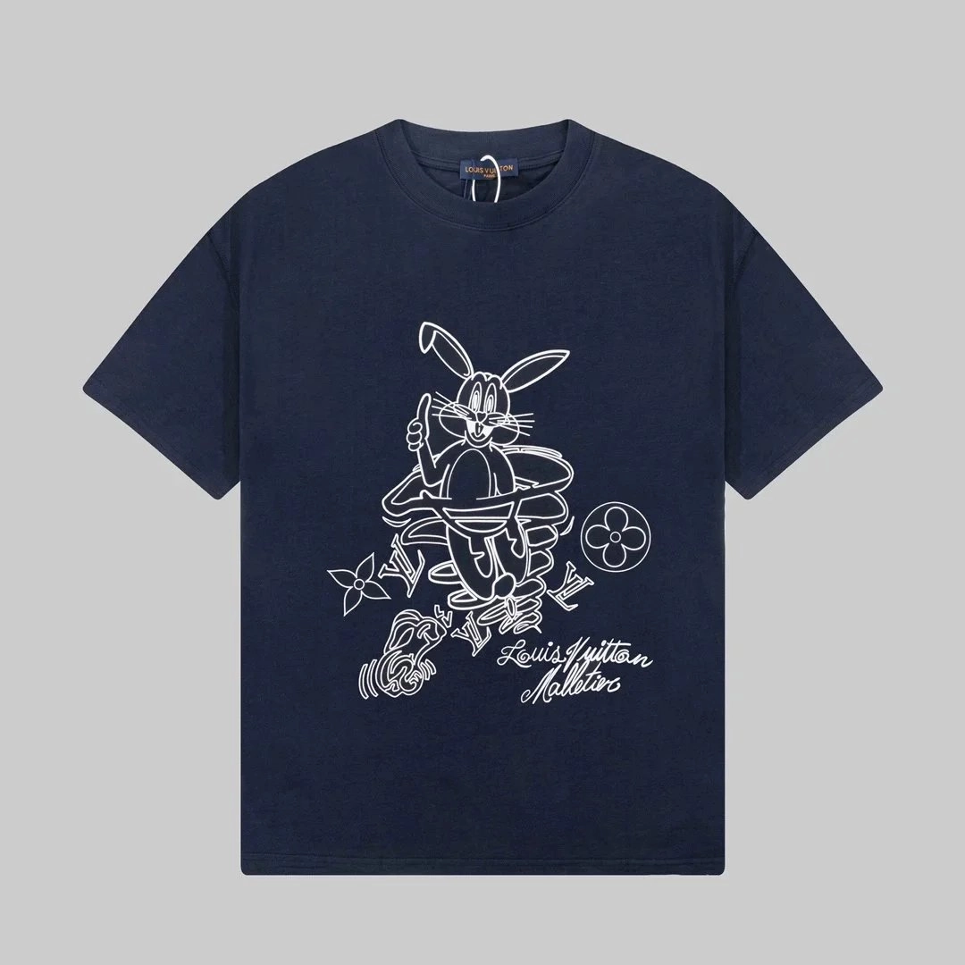 Louis Vuitton x Malletier Bugs Bunny Outline T-Shirt Navy