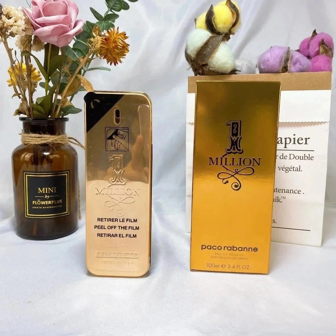 Paco Rabanne 1 Million Eau de Toilette 100ml Gold Bottle Spray