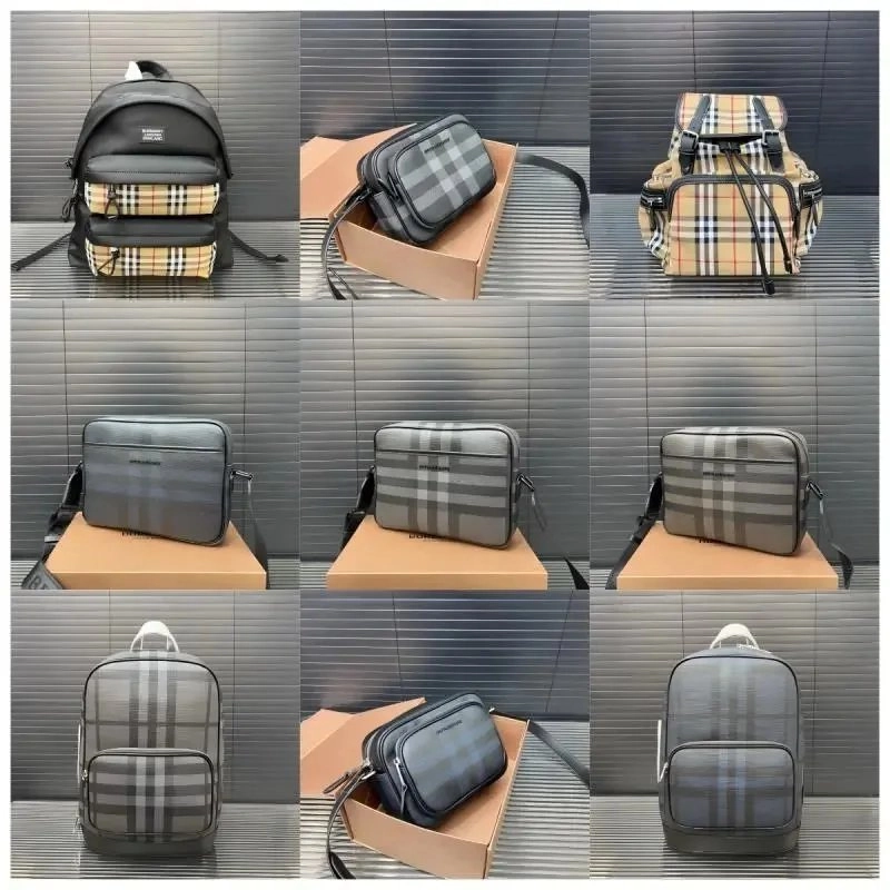 Burberry Vintage Check Backpack and Crossbody Bag Collection