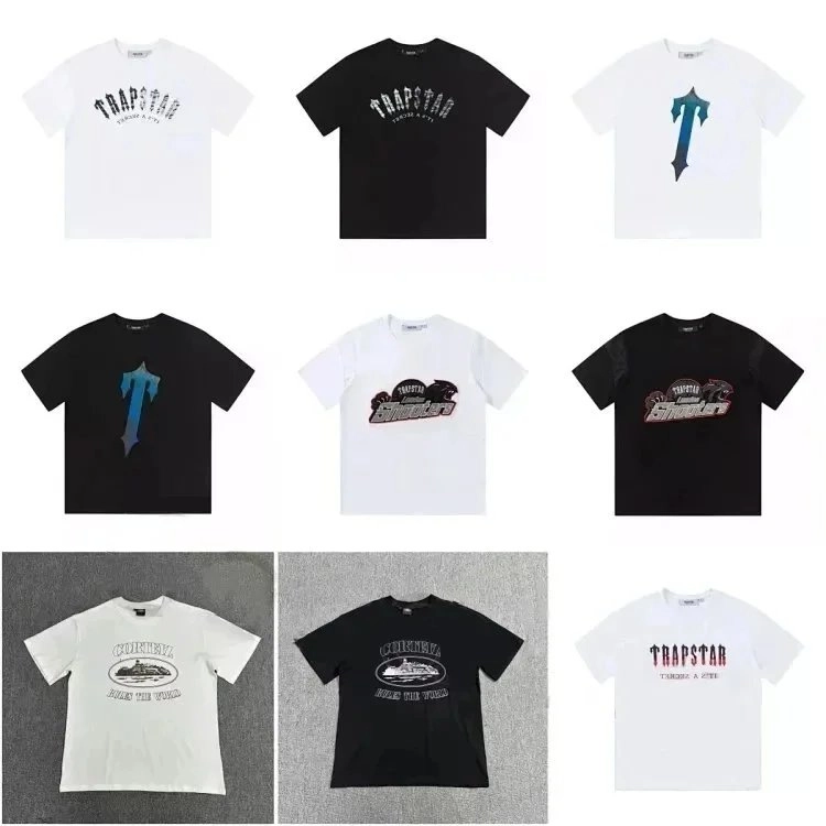 Trapstar Arch Logo T-Shirt Black Premium Cotton Graphic Tee