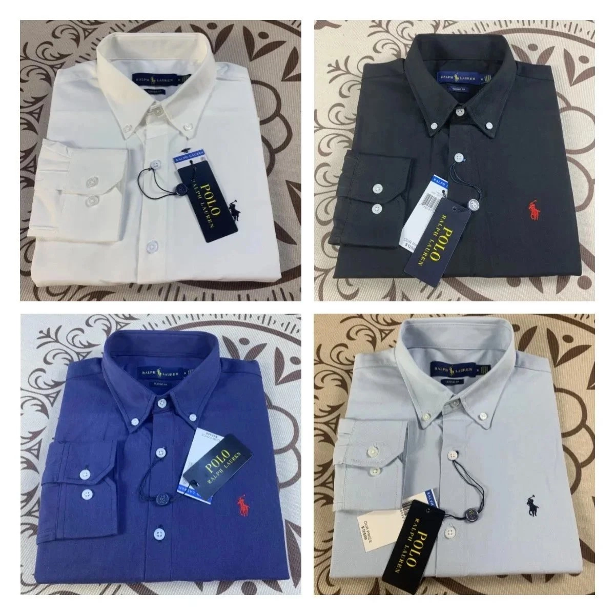 Polo Ralph Lauren Classic Fit Button-Down Oxford Shirt - White