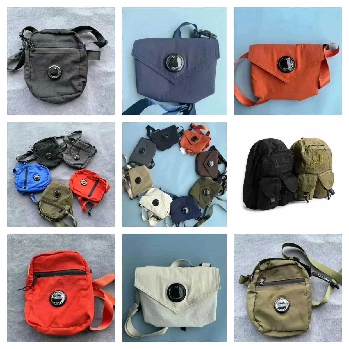 C.P. Company Goggle Lens Mini Shoulder Bag - Olive Green